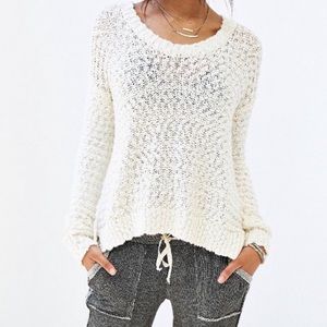 Kimchi Blue Urban Outfitters White Sweater